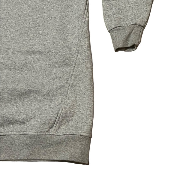 Ganni gray software crew neck oversized logo sweatshirt Made in Portugal - Picture 6 of 14